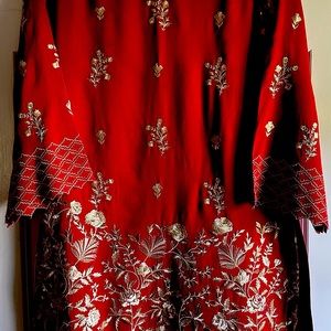 Kameez shalwar duppatta designer fully embroidered